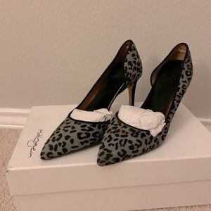 Halogen leopard heels